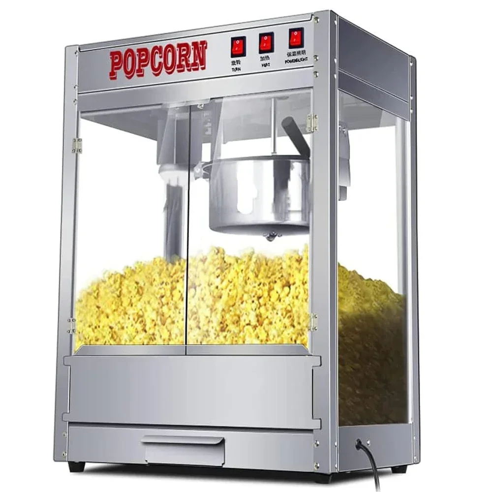 Stainless steel mobile 1400 wa – обзор и цена Popcorn Machine Home