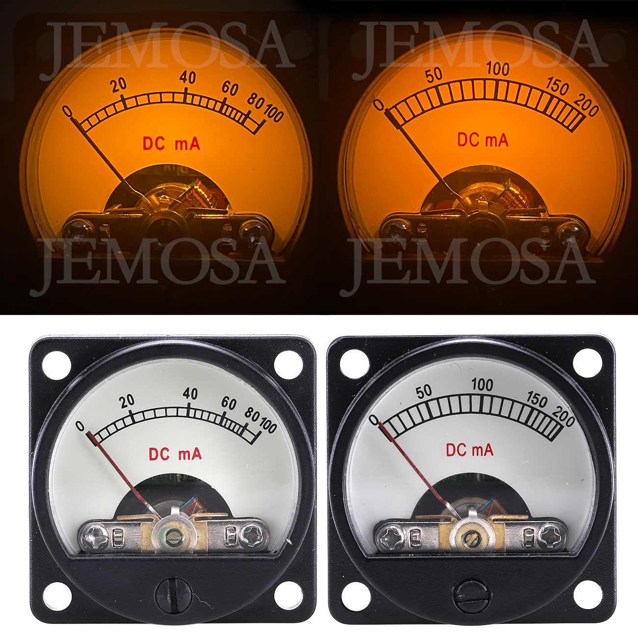 1PC 34mm Ammeter DC 100MA 200M – обзор и цена Home Cinema Hifi
