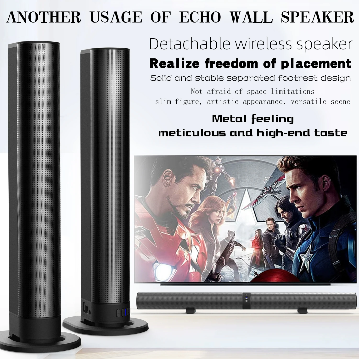 FM Soundbar TV Bluetooth Speak – обзор и цена Home Cinema Speaker System